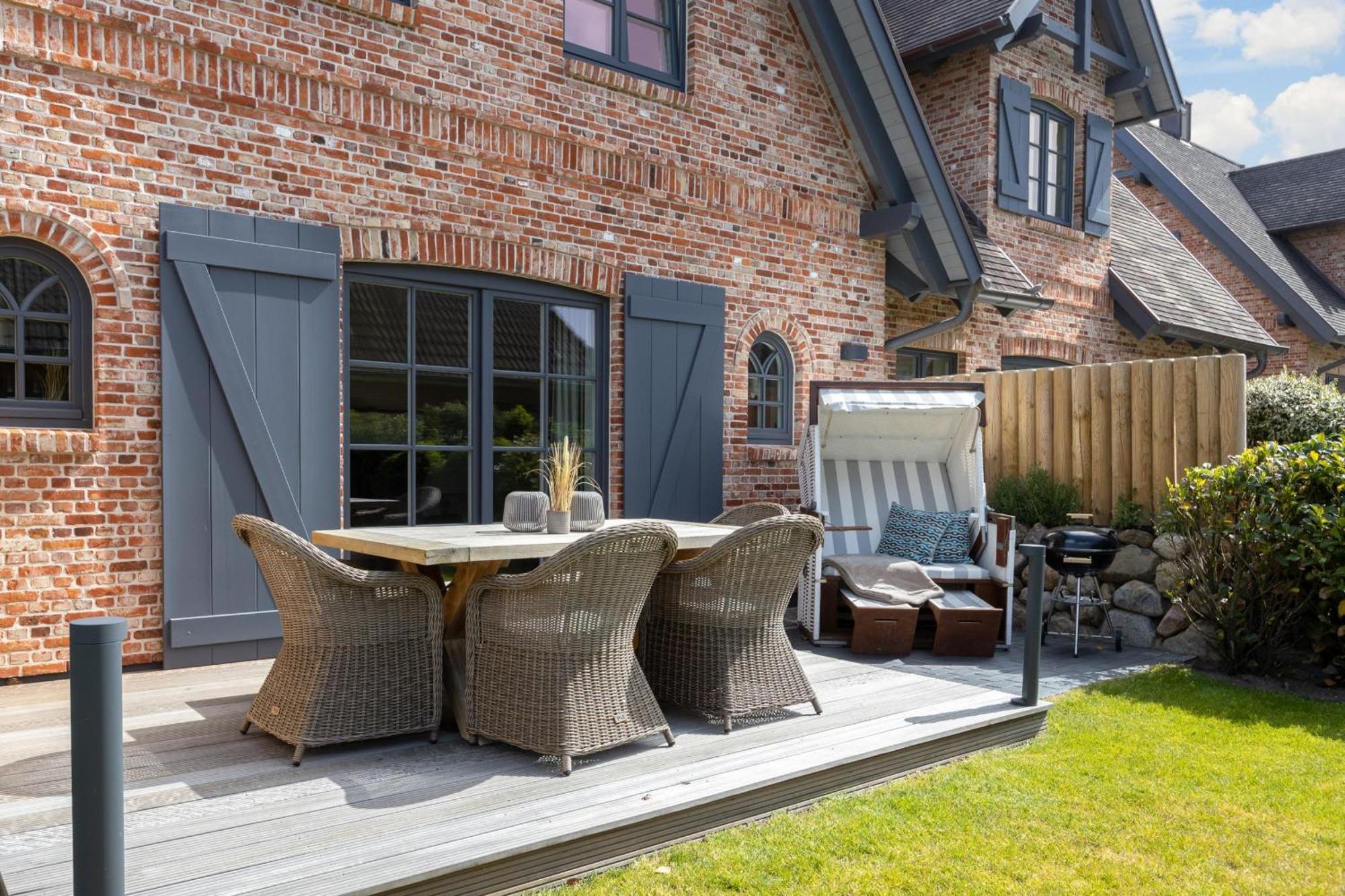 Ferienhaus Finoah - Leben, Luxus, Leichtigkeit Hinter Der Duene In Westerland Sylt ภายนอก รูปภาพ